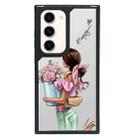 For Samsung Galaxy S23 5G Creative Art Pattern Full Coverage Phone Case(Fashion Girl B) - 1