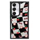 For Samsung Galaxy S23 FE 5G Creative Art Pattern Full Coverage Phone Case(Sweet Cool Plaid A) - 1