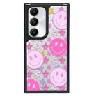 For Samsung Galaxy S23 FE 5G Creative Art Pattern Full Coverage Phone Case(Smiley Face C) - 1