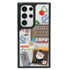 For Samsung Galaxy S23 Ultra 5G Creative Art Pattern Full Coverage Phone Case(Quotes Tags A) - 1