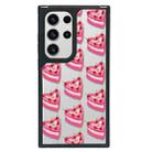 For Samsung Galaxy S23 Ultra 5G Creative Art Pattern Full Coverage Phone Case(Sweet Pink B) - 1