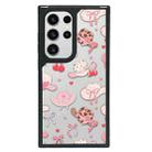 For Samsung Galaxy S23 Ultra 5G Creative Art Pattern Full Coverage Phone Case(Sweet Pink D) - 1
