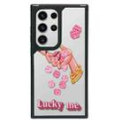 For Samsung Galaxy S23 Ultra 5G Creative Art Pattern Full Coverage Phone Case(Lucky Dice A) - 1