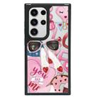 For Samsung Galaxy S23 Ultra 5G Creative Art Pattern Full Coverage Phone Case(Girl Dream C) - 1