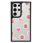 For Samsung Galaxy S23 Ultra 5G Creative Art Pattern Full Coverage Phone Case(Smiley Face B) - 1