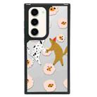 For Samsung Galaxy S23+ 5G Creative Art Pattern Full Coverage Phone Case(Colorful Dog C) - 1