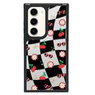 For Samsung Galaxy S23+ 5G Creative Art Pattern Full Coverage Phone Case(Sweet Cool Plaid A) - 1