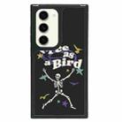 For Samsung Galaxy S23+ 5G Creative Art Pattern Full Coverage Phone Case(Love and Freedom B) - 1