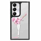 For Samsung Galaxy S24 5G Creative Art Pattern Full Coverage Phone Case(Fashion Girl A) - 1