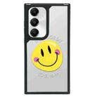 For Samsung Galaxy S24 5G Creative Art Pattern Full Coverage Phone Case(Smiley Face A) - 1