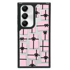 For Samsung Galaxy S24+ 5G Creative Art Pattern Full Coverage Phone Case(Sweet Pink E) - 1