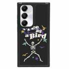 For Samsung Galaxy S24+ 5G Creative Art Pattern Full Coverage Phone Case(Love and Freedom B) - 1