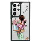 For Samsung Galaxy S24 Ultra 5G Creative Art Pattern Full Coverage Phone Case(Fashion Girl B) - 1