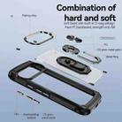 For Google Pixel 9 Pro XL TPU + PC Lens Protection Phone Case with Ring Holder(Black) - 3