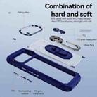 For Google Pixel 9 Pro XL TPU + PC Lens Protection Phone Case with Ring Holder(Blue) - 3