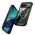 For Google Pixel 9 / 9 Pro TPU + PC Lens Protection Phone Case with Ring Holder(Black) - 2