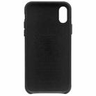 For iPhone XR QIALINO Shockproof Cowhide Leather Protective Case(Black) - 3