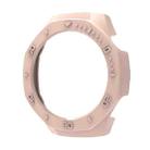 For Huawei Watch GT 5 Pro 46mm Half Coverage Hollow PC Watch Protective Case with Scale(Pink) - 1