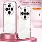 For OPPO Find X8 Pro Transparent Plating Fine Hole Phone Case(Gold) - 2
