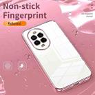 For Huawei Nova 13 Pro Transparent Plating Fine Hole Phone Case(Gold) - 3