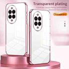 For Huawei Nova 13 Pro Transparent Plating Fine Hole Phone Case(Transparent) - 2