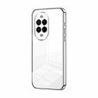 For Huawei Nova 13 Pro Transparent Plating Fine Hole Phone Case(Silver) - 1