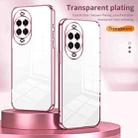 For Huawei nova 14 Transparent Plating Fine Hole Phone Case(Gold) - 3