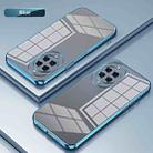 For Huawei nova 14 Transparent Plating Fine Hole Phone Case(Blue) - 2