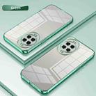 For Huawei nova 14 Transparent Plating Fine Hole Phone Case(Green) - 2