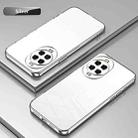 For Huawei nova 14 Transparent Plating Fine Hole Phone Case(Silver) - 2