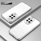 For Huawei nova 14 Pro Transparent Plating Fine Hole Phone Case(Silver) - 2