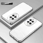 For Huawei nova 14 Ultra Transparent Plating Fine Hole Phone Case(Silver) - 2
