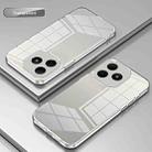 For Huawei Hi Enjoy 80s Transparent Plating Fine Hole Phone Case(Transparent) - 2