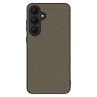For Samsung Galaxy S24 FE 5G Carbon Fiber Texture Printing Phone Case(Gold) - 1