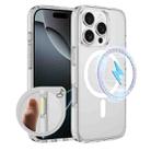 For iPhone 16 Pro Max Camera Control Button Integrated MagSafe Clear Phone Case(Transparent) - 1