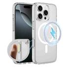 For iPhone 16 Pro Camera Control Button Integrated MagSafe Clear Phone Case(Transparent) - 1