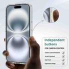 For iPhone 16 Plus Camera Control Button Integrated MagSafe Clear Phone Case(Transparent) - 3