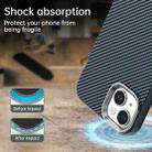 For iPhone 15 Plus Carbon Fiber Series IMD Phone Case(Blue) - 3