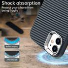 For iPhone 11 Carbon Fiber Series IMD Phone Case(Blue) - 3