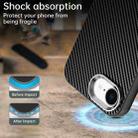 For iPhone 16e Carbon Fiber Series IMD Phone Case(Black) - 3
