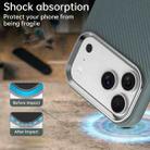 For iPhone 17 Pro Carbon Fiber Series IMD Phone Case(Grey) - 3