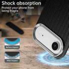 For iPhone 17 Air Carbon Fiber Series IMD Phone Case(Black) - 3