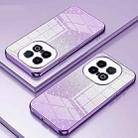 For vivo iQOO 13 Gradient Glitter Powder Electroplated Phone Case(Purple) - 2