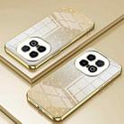 For vivo iQOO 13 Gradient Glitter Powder Electroplated Phone Case(Gold) - 2