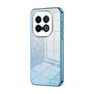 For vivo iQOO 13 Gradient Glitter Powder Electroplated Phone Case(Blue) - 1
