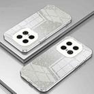 For vivo iQOO 13 Gradient Glitter Powder Electroplated Phone Case(Transparent) - 2