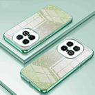 For vivo iQOO 13 Gradient Glitter Powder Electroplated Phone Case(Green) - 2