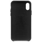 For iPhone X / XS QIALINO Shockproof Cowhide Leather Protective Case(Black) - 3