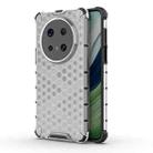 For Huawei Mate 70 5G Honeycomb Shockproof Phone Case(White) - 1