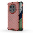 For Huawei Mate 70 5G Honeycomb Shockproof Phone Case(Red) - 1